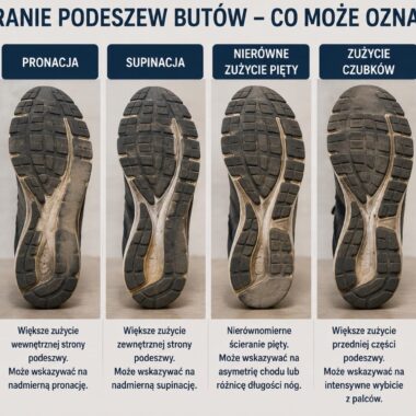 Ścieranie podeszew butów – co mówi o Twoich stopach i sposobie chodzenia?